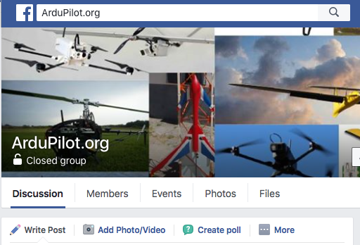 https://www.facebook.com/groups/ardupilot.club/